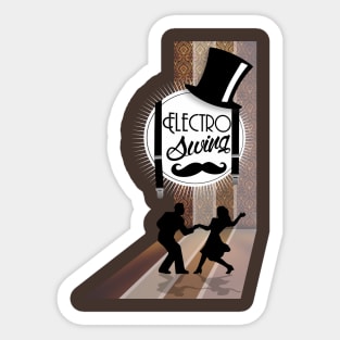 Electro Swing ! Sticker